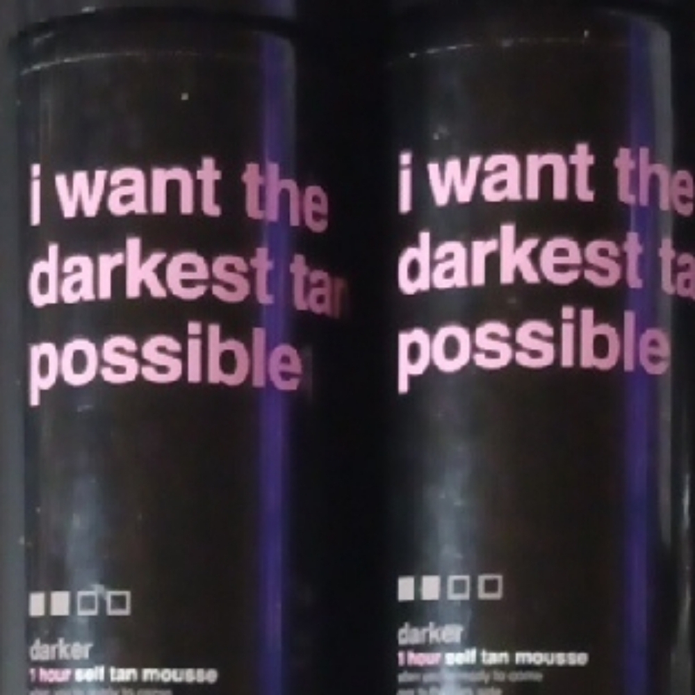 b.tan Darkest Tan Self Mousse Duo